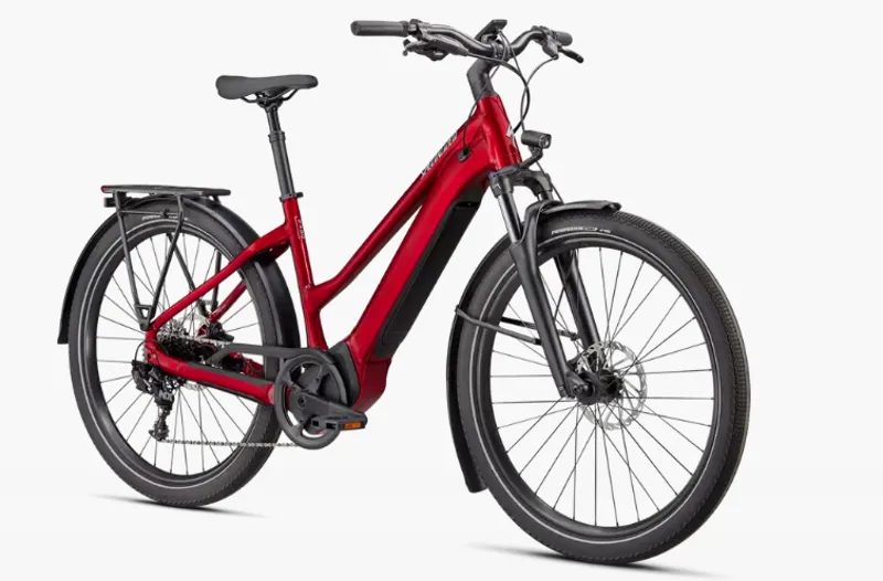 Specialized Turbo Vado 4.0 Step-Through Electric Bike 2024 in Red-1